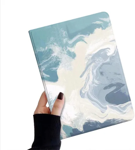 Miniatura 17 de kaidisen Funda de flores compatible con iPad de 9.7 pulgadas, 6ª y 5ª generación, iPad Air/Air 2, diseño de flores, ilustración floral con soporte