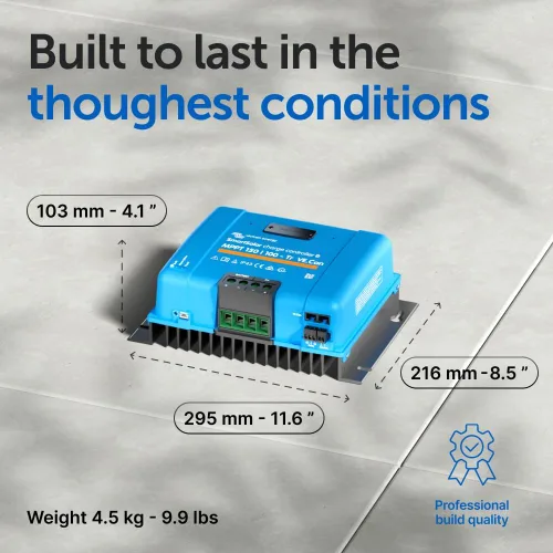 Miniatura 3 de Victron Energy SmartSolar MPPT Tr VE. Can Controlador de carga solar (Bluetooth) - Controladores de carga para paneles solares - 150V, 100 amperios