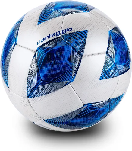 Miniatura 10 de Balón de fútbol de piel sintética suave, deportes de equipo para interiores y exteriores, entrenamiento de práctica, juego de fútbol, regalo