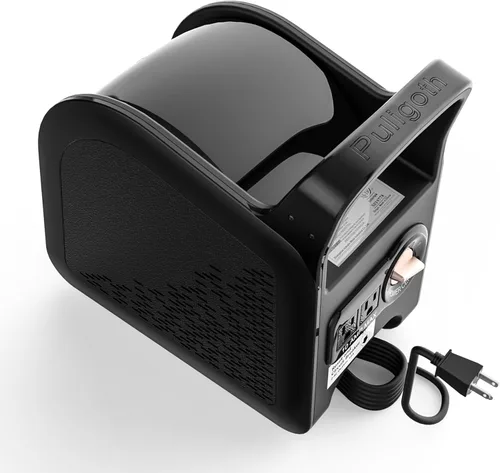 Miniatura 8 de Ventilador portátil para el hogar: ventiladores de piso de alta velocidad para refrigeración y secado, motor de aire con rotación de 185°