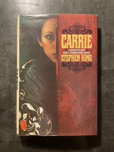 Rare Carrie by Stephen King (1974) Original Hardcover Book Club Edition Tapa dura