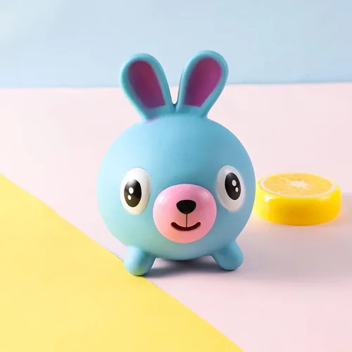 Miniatura 5 de Juguete para apretar para niños, juguetes de descompresión para adultos, juguete de liberación de estrés para adultos, muñeca vocal con tigres