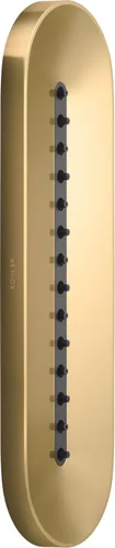 Miniatura 11 de KOHLER 26300-G-CP Statement - Aerosol de pared de ducha semiempotrado Vichy de una sola función, 1.75 GPM, cromo pulido