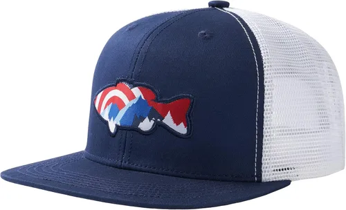 Miniatura 15 de BASSDASH Gorra de Camionero de Ala Plana Ajustable con Snapback y Malla para Hombres y Mujeres