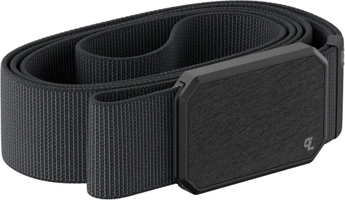 Miniatura 7 de Groove Life - Cinturón de nailon elástico para hombre con hebilla magnética de aluminio