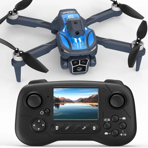 Dron F179 con cámara 1080P, motores sin escobillas, control de evitación de obstáculos y WIFI, vuelo de trayectoria, giro 3D, posicionamiento de