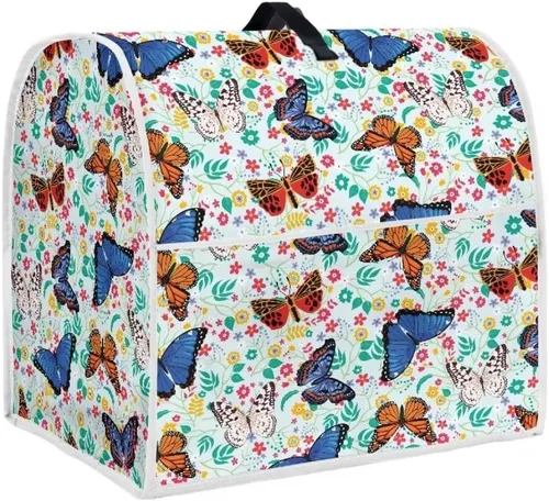 Miniatura 10 de Kitchen Aid - Funda acolchada para batidora de pie, se adapta a todos los modelos de cabezal inclinable y elevador de tazón, tela de poliéster suave