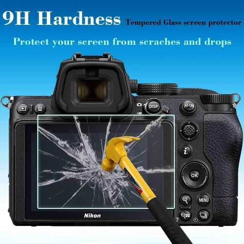 Miniatura 3 de ULBTER - Protector de pantalla para cámara Nikon Z5 II Z50 II Z5 Zf Z6 III Z6 Z7 Z7 II Z8 Z9 Z 5 Z f Z 50 II y cubierta de zapata caliente, ULBTER