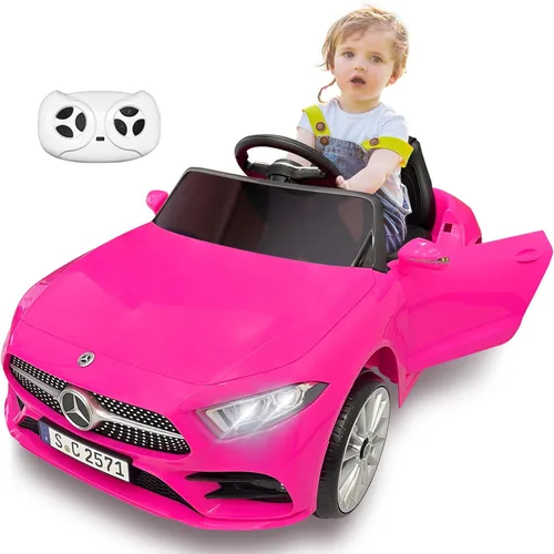 Vehículos eléctricos con batería de 12 V para niños, rueda eléctrica, mini auto de juguete para niños de 1 a 6 años, para conducir con control