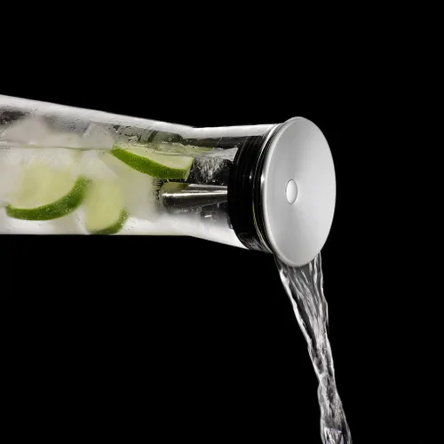 Miniatura 8 de Simax - Decantador para agua INDIS 1.1L jugo de vino, klid de metal, talla única, transparente