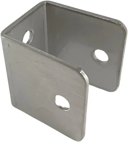 Miniatura 5 de Harris Hardware TP15059 Paquete de paneles de acero estampado para paneles de 1 pulgada, 2 soportes de una oreja, soportes en U de 2 pulgadas