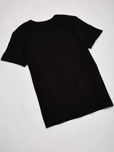 Miniatura 4 de Lacoste Essentials - Paquete de 3 camisetas 100% algodón con cuello redondo y ajuste regular para hombre, Negro