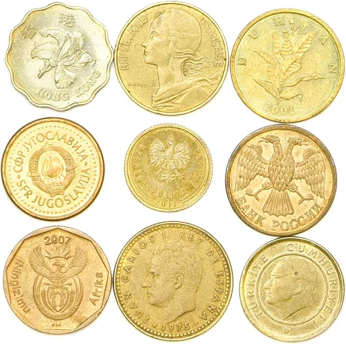 Miniatura 32 de LOTE de 28 Monedas Diferentes de la UE (Colección PRE-Euro) - Monedas Coleccionables, Monedas Antiguas para Álbum o Exhibición