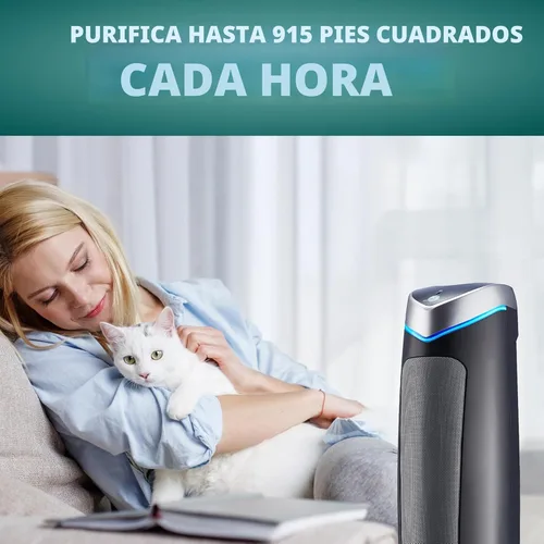 Miniatura 2 de Germ Guardian 3-en-1 UV-C y Sistema de limpieza de aire Digital True HEPA Air – con filtro Pet Pure–28 pulgadas., AC5250PT, Negro, 1, 1