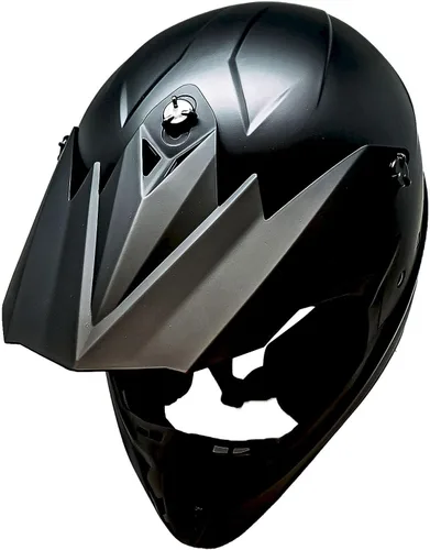 Miniatura 11 de 1Storm - Casco de motocross para adultos BMX MX ATV Dirt Bike Downhill Mountain Bike estilo Monster Shark Racing HKY_SC09S