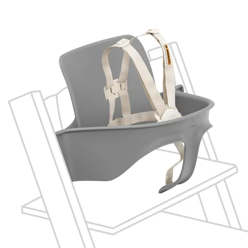Miniatura 9 de Stokke Tripp Trapp - Juego de 2 piezas para bebé, color rosa sereno, para edades de 6 a 36 meses, convierte la silla Tripp Trapp en una cómoda silla