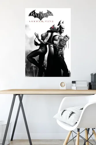 Miniatura 4 de Trends International DC Comics VIdeo Game - Póster de pared de Arkham City Catwoman, 22.375 x 34 pulgadas, versión premium sin marco