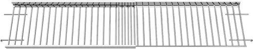 Uniflasy Rejilla de calentamiento universal de 20.6 a 32.08 pulgadas, rejilla superior para parrilla Nexgrill, Dynaglo, Cuisinart, Monument 4/5