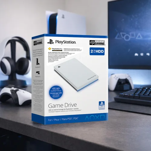 Miniatura 10 de Seagate Game Drive PS5 NVMe SSD para PS5 1TB unidad interna de estado sólido - PCIe Gen4 NVMe 1.4, licencia oficial, hasta 7300MB/s con disipador