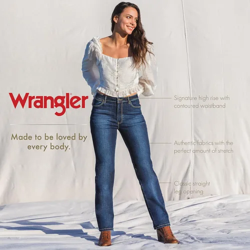 Miniatura 6 de Wrangler Jeans de talle alto para mujer