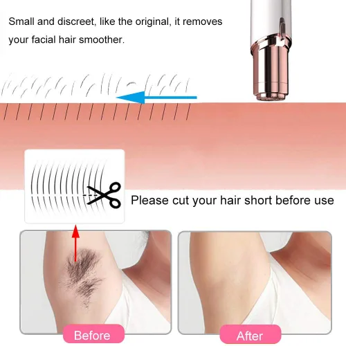 Miniatura 3 de Cabezales de repuesto para removedor de vello facial: compatible con Finishing Touch Flawless herramienta de depilación facial para mujeres, como se