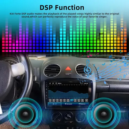 Miniatura 5 de 2+64G Carplay - Radio inalámbrica para coche Android para VW Beetle 2004-2010, pantalla táctil de 9 pulgadas con Android Auto/DSP/UI