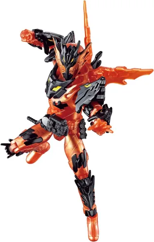 Miniatura 2 de Bandai Kamen Rider Build RKF Legend Rider Series Kamen Rider Cross-Z Magma Figura de acción