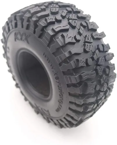 Miniatura 5 de KYX Racing Rubber 1.9 Inch Neumáticos 4.646 in x 1.772 in Neumáticos para 1/10 Rc Crawler (2pcs)