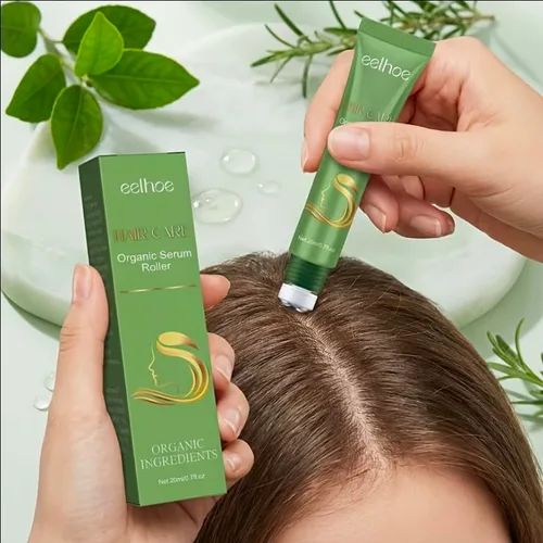 Miniatura 6 de Eelhoe Hair Care - Rodillo de suero orgánico con ingredientes orgánicos, tratamiento para el cuero cabelludo, 0.7 onzas líquidas