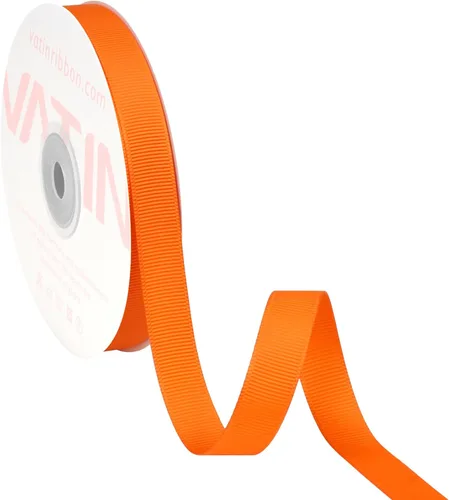 Miniatura 105 de Vatin - Rollo de cinta de grogrén, rollos de 25-50 yardas, perfecto para decoración de bodas, coronas, baby showers, envolturas de paquete de regalo