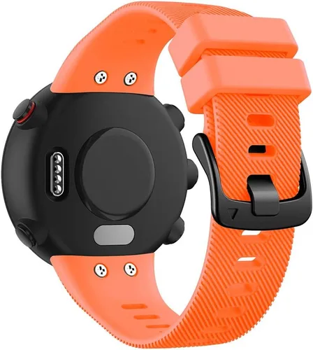 Miniatura 9 de REYDA Correa de silicona compatible con Garmin Swim 2/Forerunner 45, suave, flexible, transpirable, correa de reloj de silicona deportiva