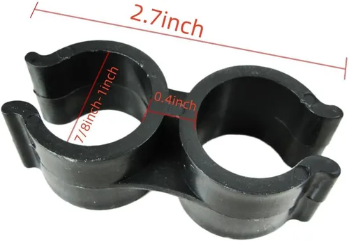 Miniatura 2 de 8 Pcs Bimini Boat Clip for Anti Rattle Bimini Brace Security Boat Accessories Bimini Top Pole Clips Holder Bimini Pole Clips Bimini Top Clips Bimini