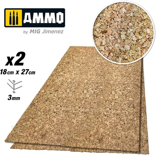 Miniatura 3 de Ammo AMIG8843 Crear Corcho Grano Grano Grueso 0.118 in
