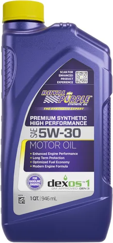 Miniatura 20 de Royal Purple - Aceite de motor sintético ROY51020 de alto rendimiento SAE 0W-20 con licencia API, 5/4 de galón.