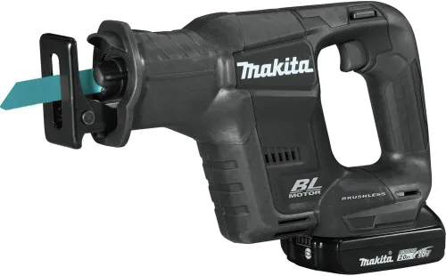 Miniatura 3 de Makita XRJ07R1B 18V LXT Kit de sierra recíproca inalámbrica sin escobillas de iones de litio subcompacto (2.0Ah)