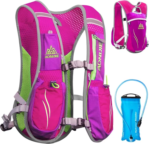 Miniatura 16 de TRIWONDER Running Vest Hydration Pack Backpack for Men & Women, Lightweight Trail Marathon Run Race Vest for Cycling Jogging