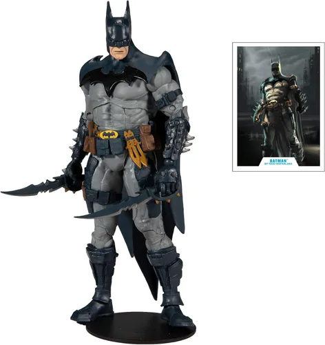 Miniatura 3 de DC Multiverse Batman diseñado por Todd McFarlane Figura de acción de 7 pulgadas