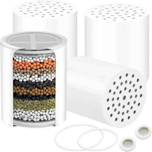 sf100 Filtro de ducha multietapa de repuesto para NIROKET para cartucho de filtro de ducha aqua bliss sf100 para reemplazo de filtro de ducha de