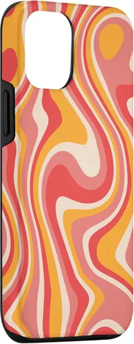 Miniatura 3 de iPhone 12/12 Pro Retro Groovy Liquid Swirl Hippie 70's 80's Psychedelic Phone Case