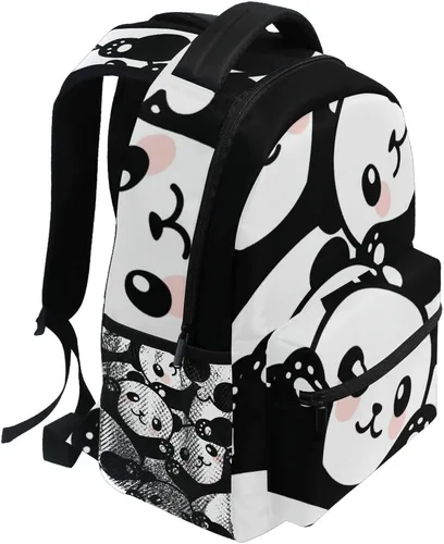 Miniatura 57 de ATTX Linda mochila con diseño de panda para niños y niñas, Panda-h, Ciclismo