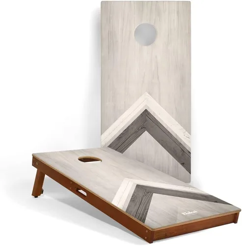 Elakai Retro Woody Series - Tableros de cornhole de alta calidad regulación 2x4