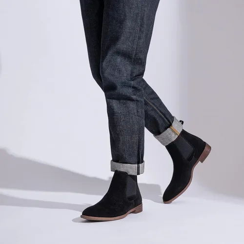 Miniatura 2 de Jousen Men's Chelsea Boots Casual Ankle Dress Boots for Men