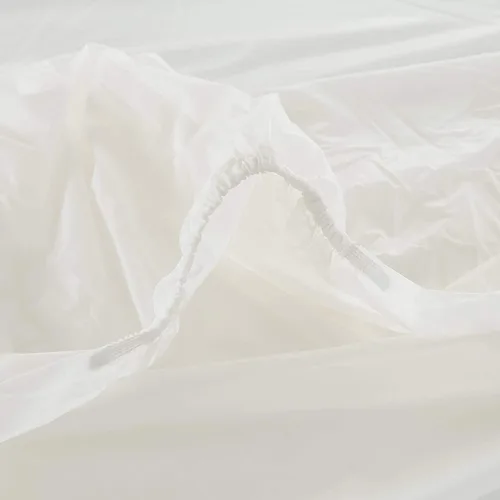 Miniatura 6 de Bargoose Funda de colchón ajustable Protector de cama de vinilo Protege contra plagas y líquidos Barrera contra alérgenos y ácaros del polvo