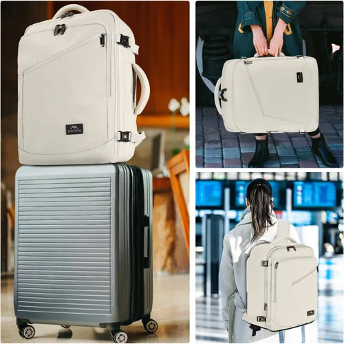 Miniatura 145 de MATEIN - Mochila de viaje extragrande de 10.56 galones, mochila de viaje ampliable apta para aerolíneas, para viajeros de fin de semana, hombres