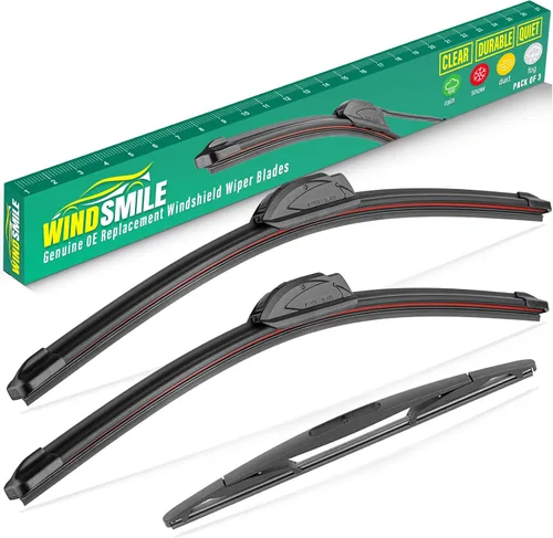 Miniatura 22 de Limpiaparabrisas de 26" 17" 12" para Honda CRV CR-V 2017 2018 2019 2020 2021 2022, juego premium de limpiaparabrisas para todas las estaciones