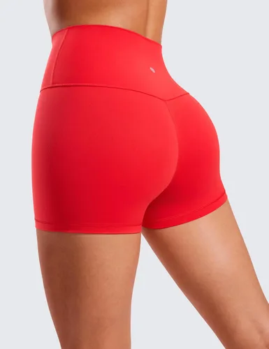 Miniatura 9 de CRZ YOGA Butterluxe - Pantalones cortos de ciclismo de cintura alta para mujer, 2.5 pulgadas, yoga, entrenamiento, elastano, correr, voleibol
