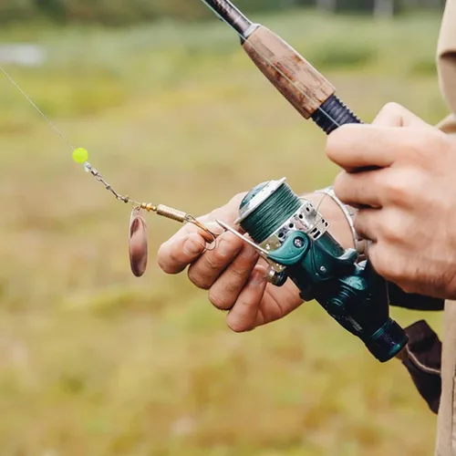 Miniatura 6 de Cuentas de plástico verde que brillan en la oscuridad, cuentas de goma suave para plataformas de pesca de agua dulce y salada