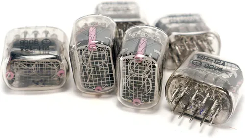 Miniatura 7 de 6 unids/lote NOS Vintage NEON Nixie tubo IN-12 IN-12A