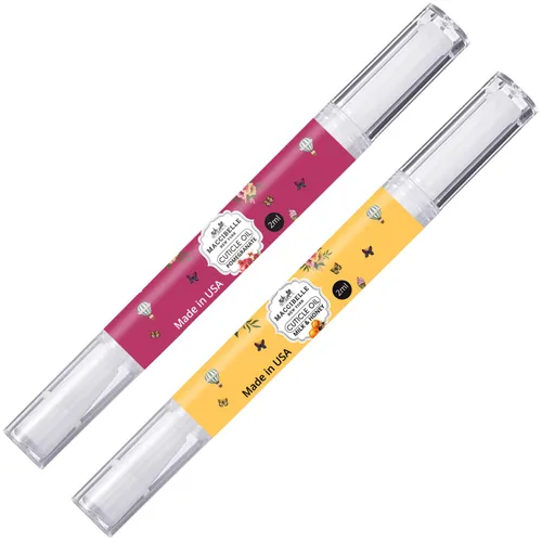 Miniatura 8 de Pluma de aceite puro de granada para cutículas y uñas, 0.1 fl oz, cura las cutículas secas y agrietadas. Pomegranate