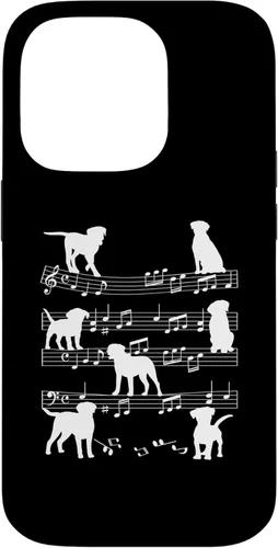 Miniatura 16 de iPhone 11 Músico Perro Jugando en Notas Musicales Amante de la Música Piano Case